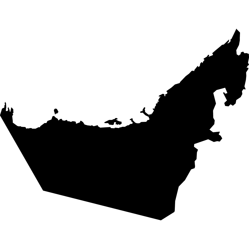 United Arab Emirates map image