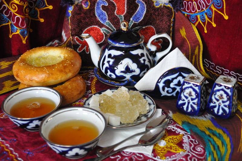 National drink of Uzbekistan - Tea