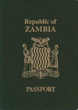 Passport of Zambia