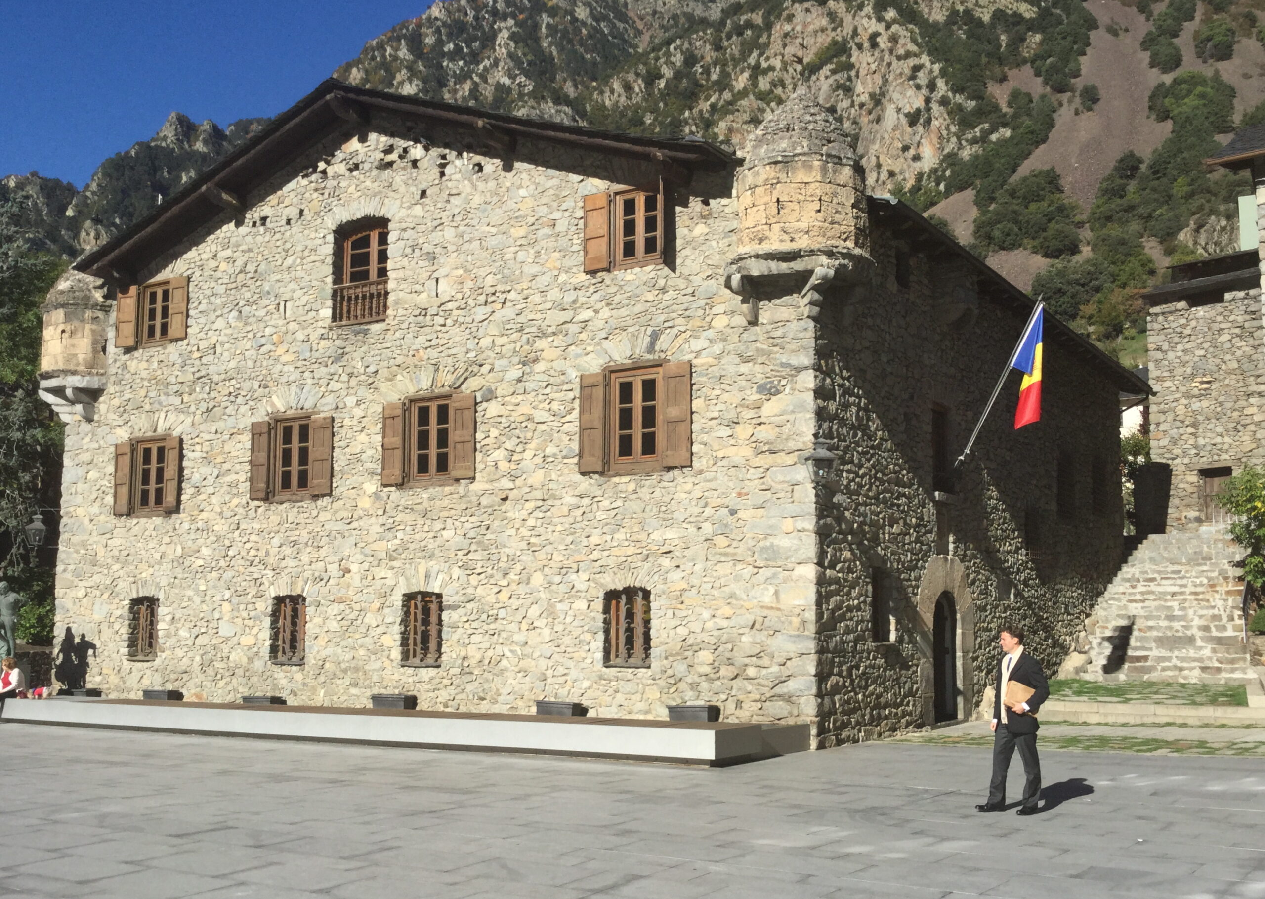 National monument of Andorra - Casa de la Vall Andorra