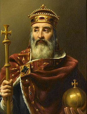 National hero of Andorra - Charlemagne