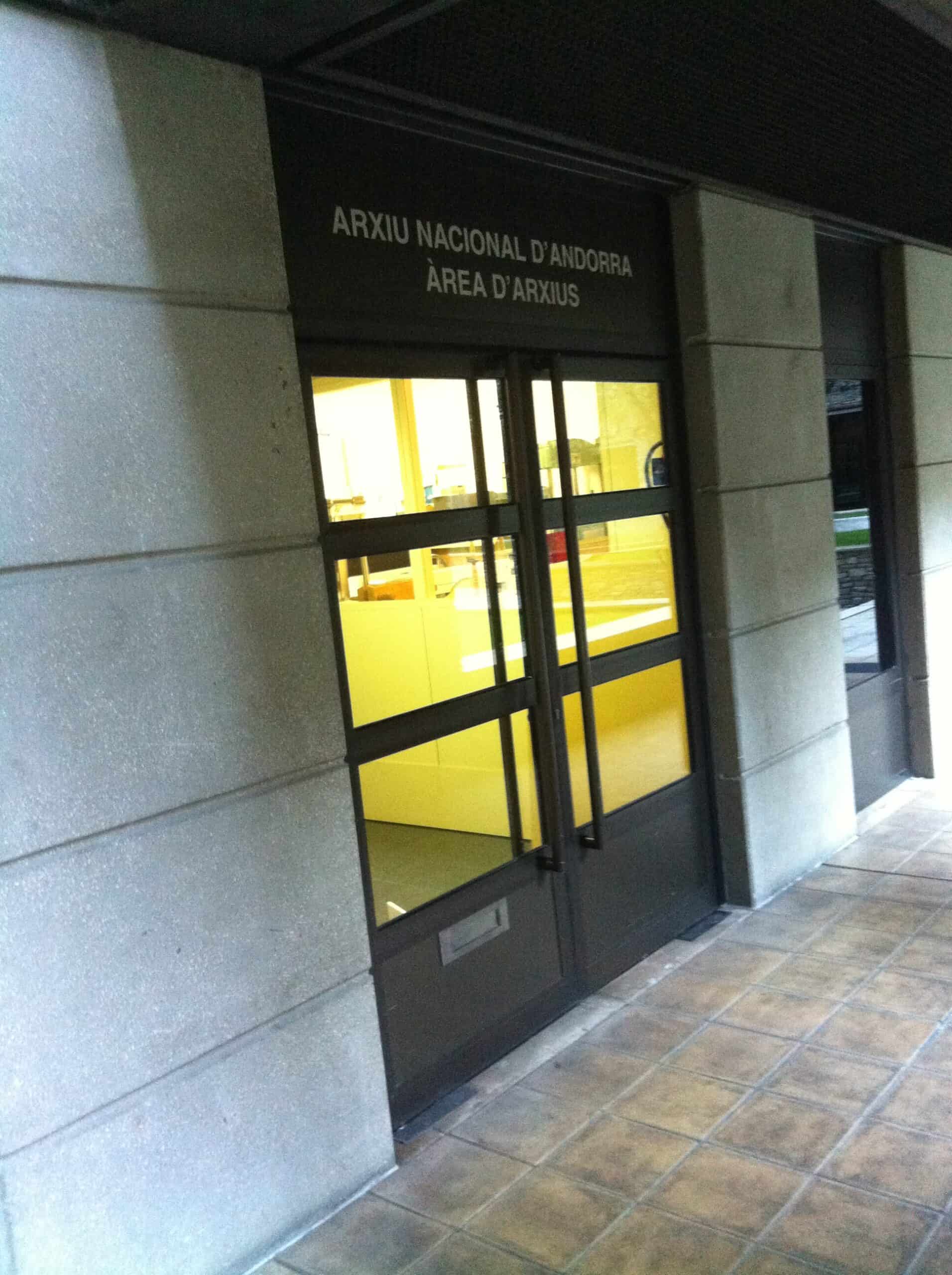 National archives of Andorra