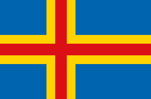 National flag of Åland Islands