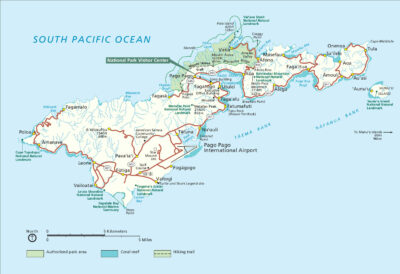 American Samoa map image