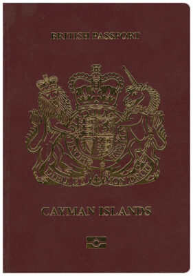 Passport of Cayman Islands