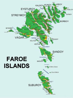 Faroe Islands map image