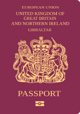 Passport of Gibraltar