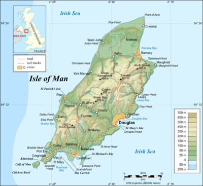 Isle of Man map image