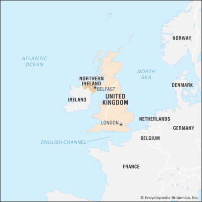 Northern Ireland map image