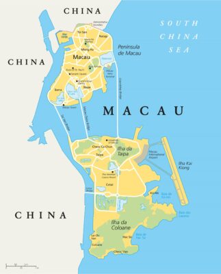 Macau map image