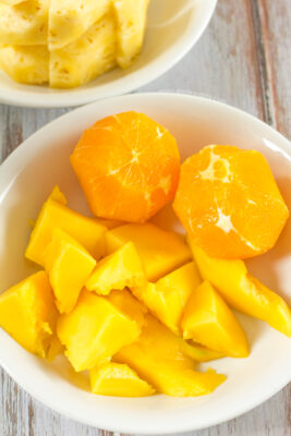 National Fruit of Saba -Mango and oranges