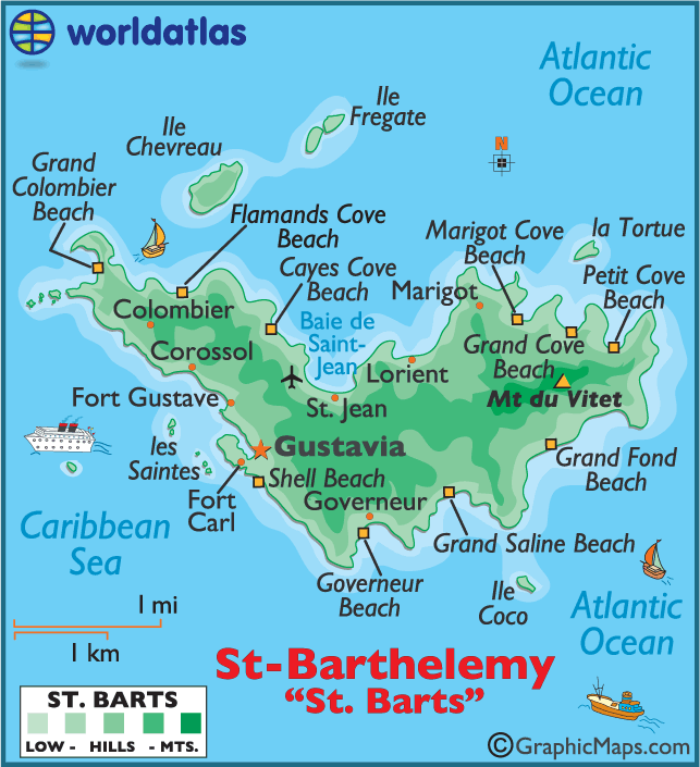 Saint Barthélemy map image