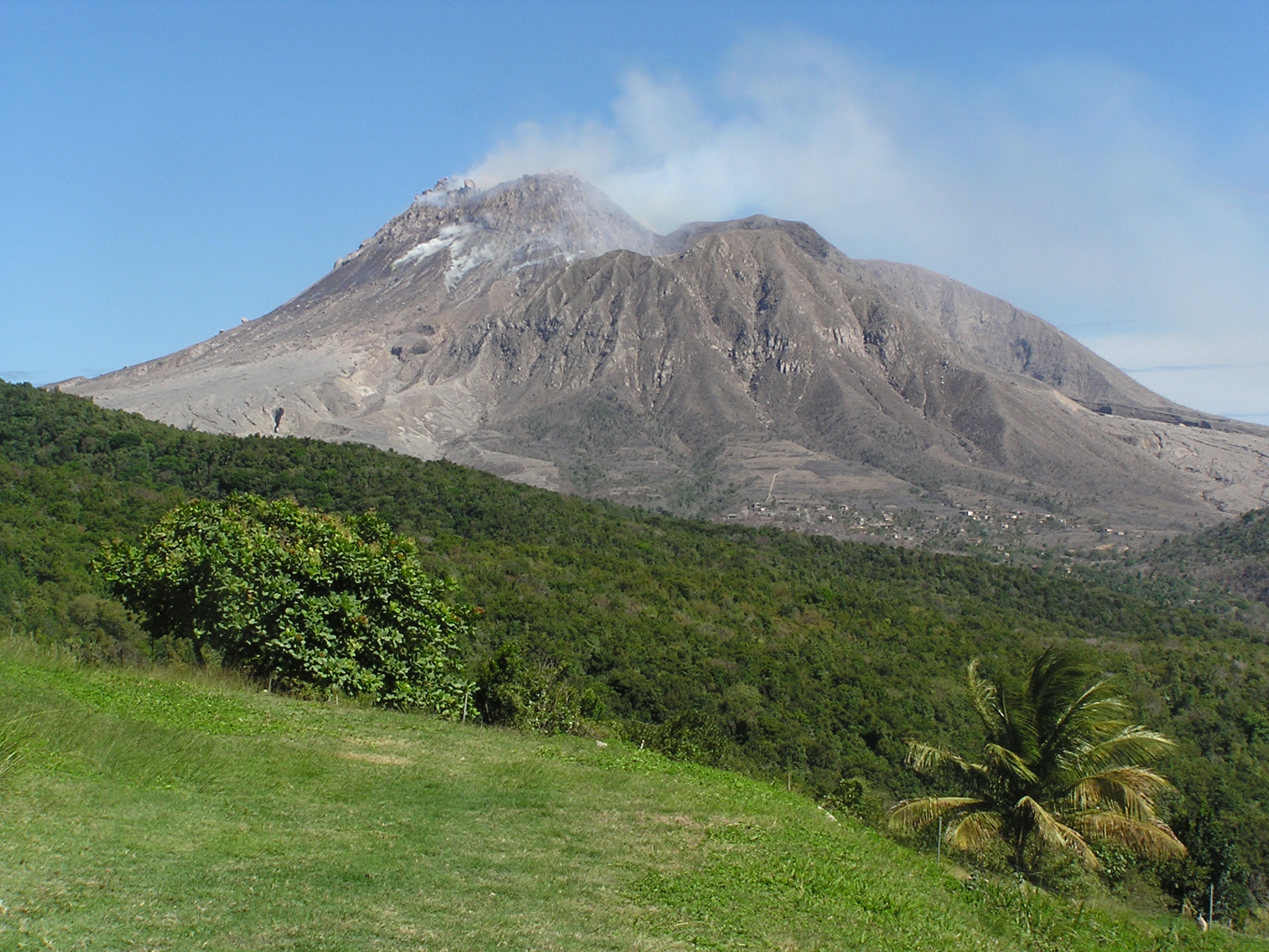 Highest peak of Montserrat