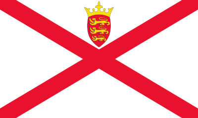 National flag of Jersey