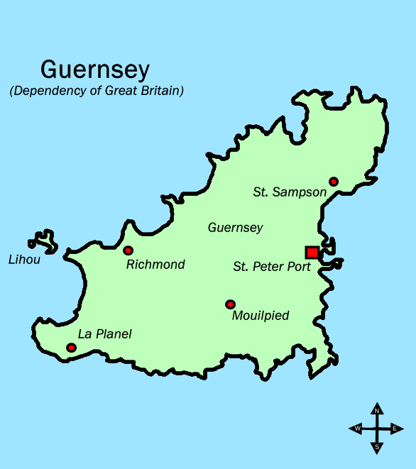 Guernsey map image