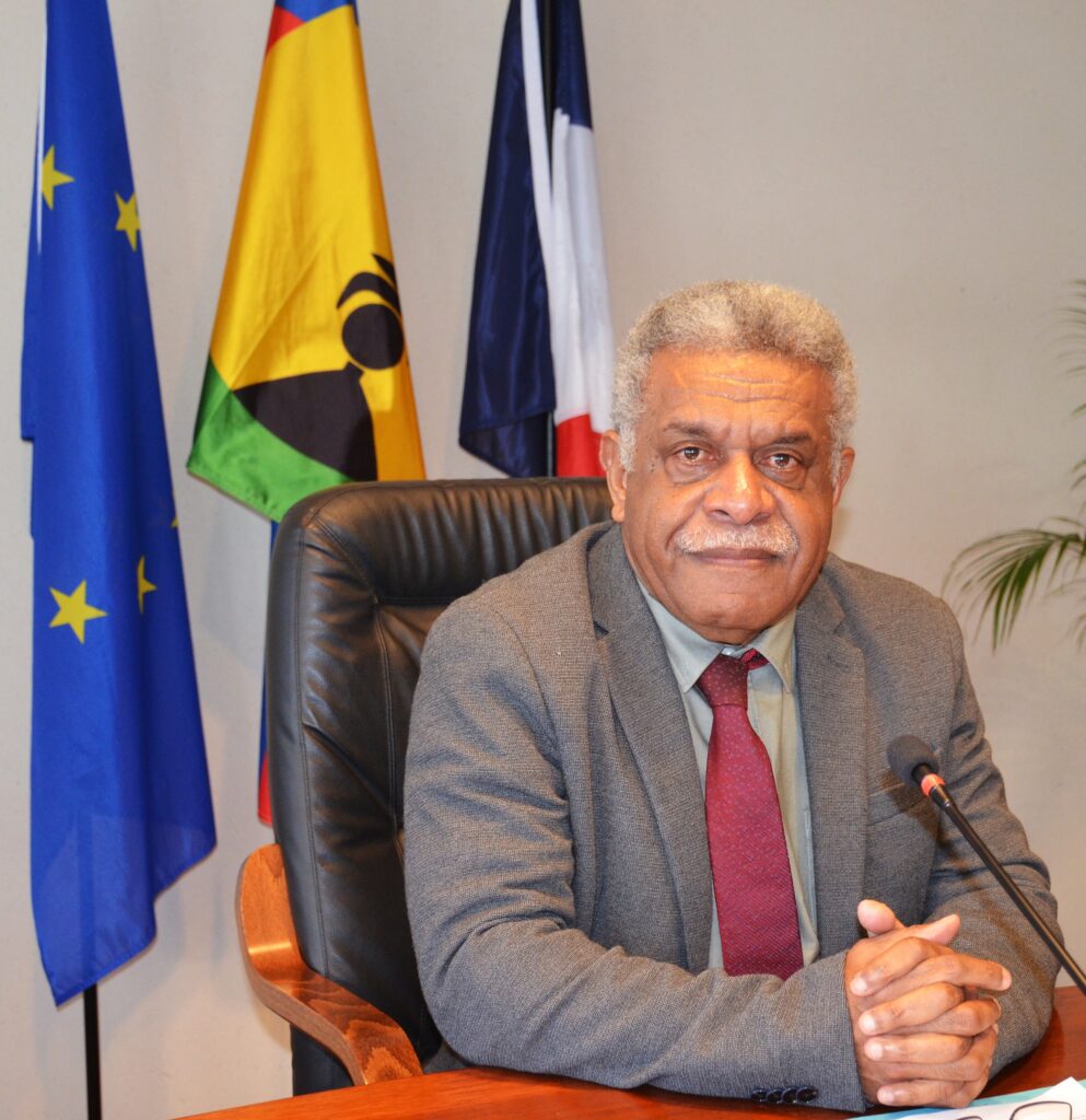 Prime minister of New Caledonia - Louis Mapou (Government President)