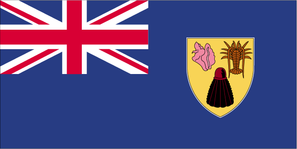 National flag of Turks and Caicos Islands