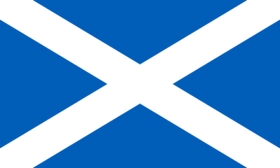 National flag of Scotland