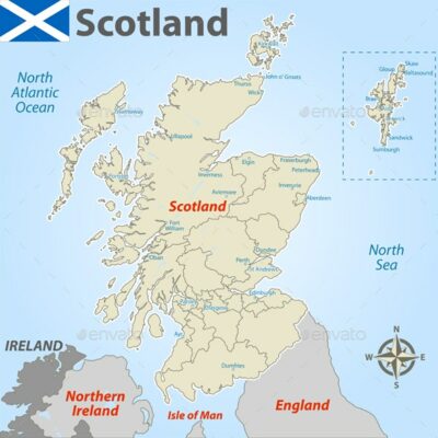 Scotland map image