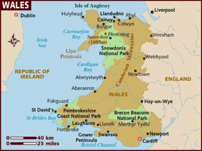 Wales map image