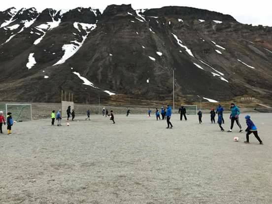 National sports of Svalbard - Football