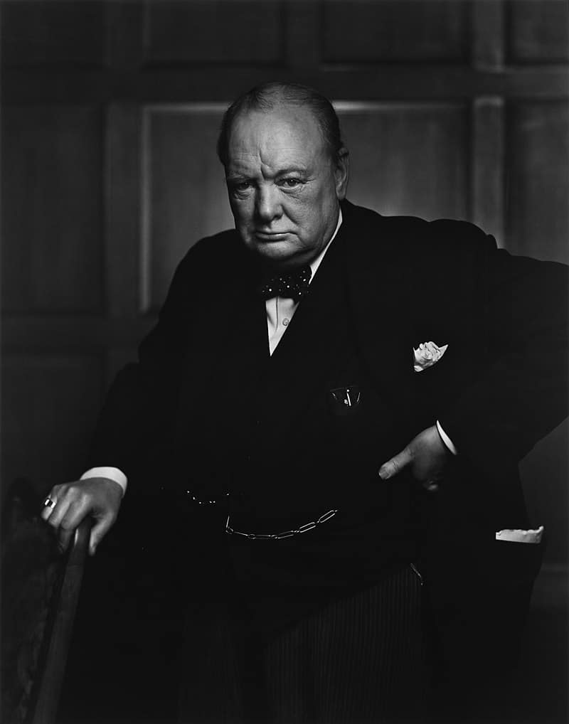 National hero of England - Sir Winston Churchill
